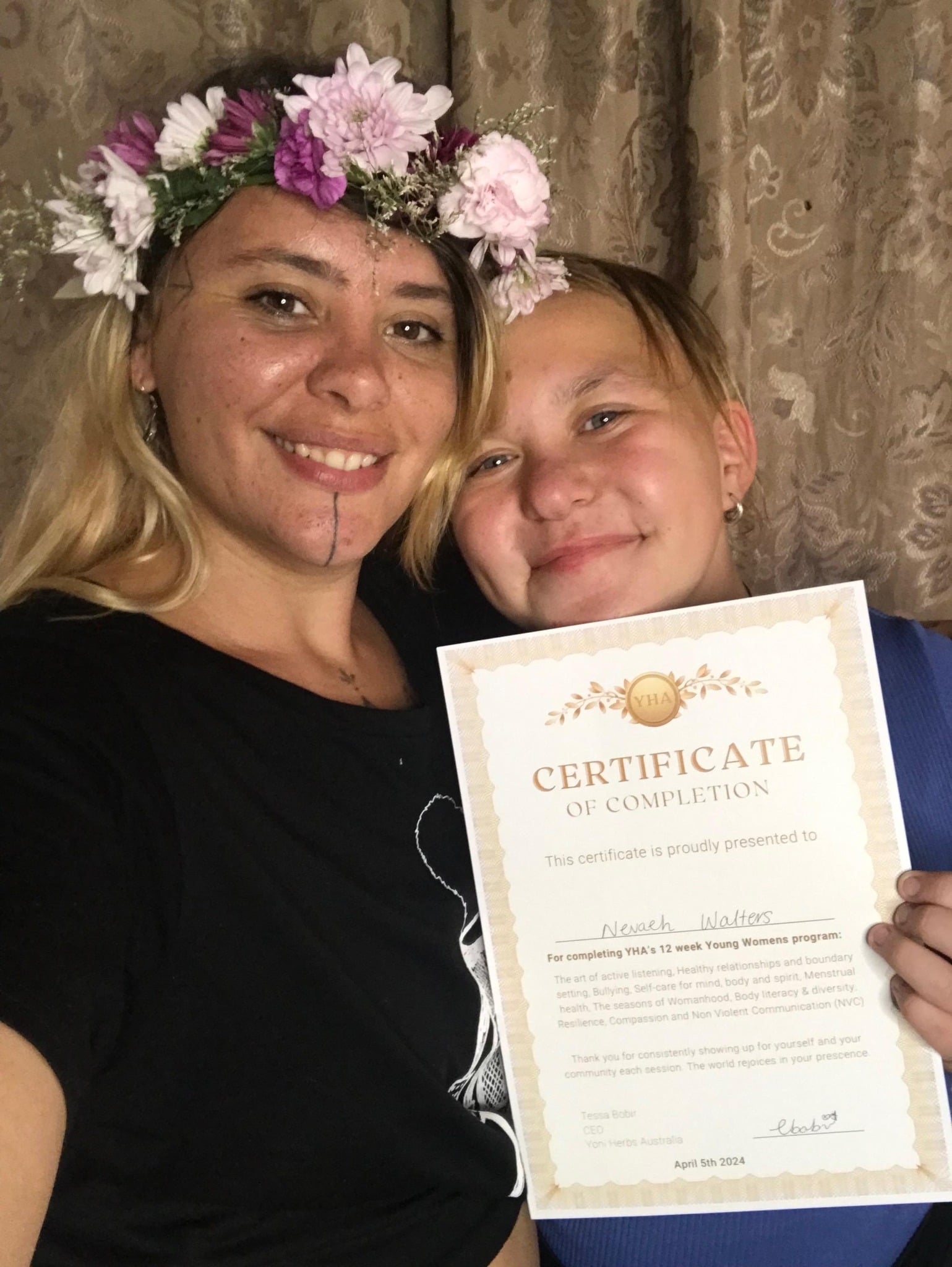 Young women's program session 2